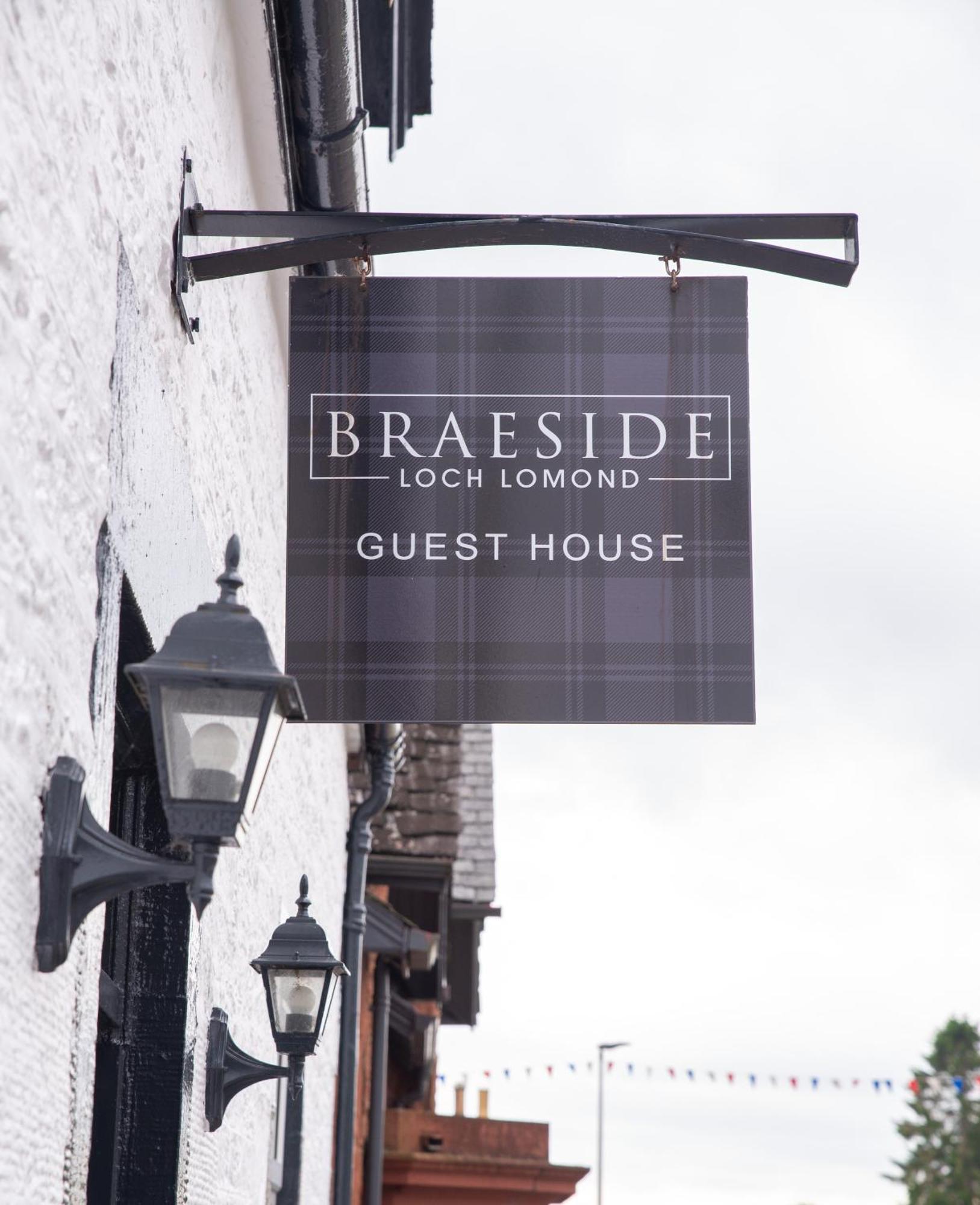 Braeside Guest House, Loch Lomond ドライメン エクステリア 写真